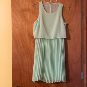 Pretty Lauren Conrad mint green summer dress (RLB)